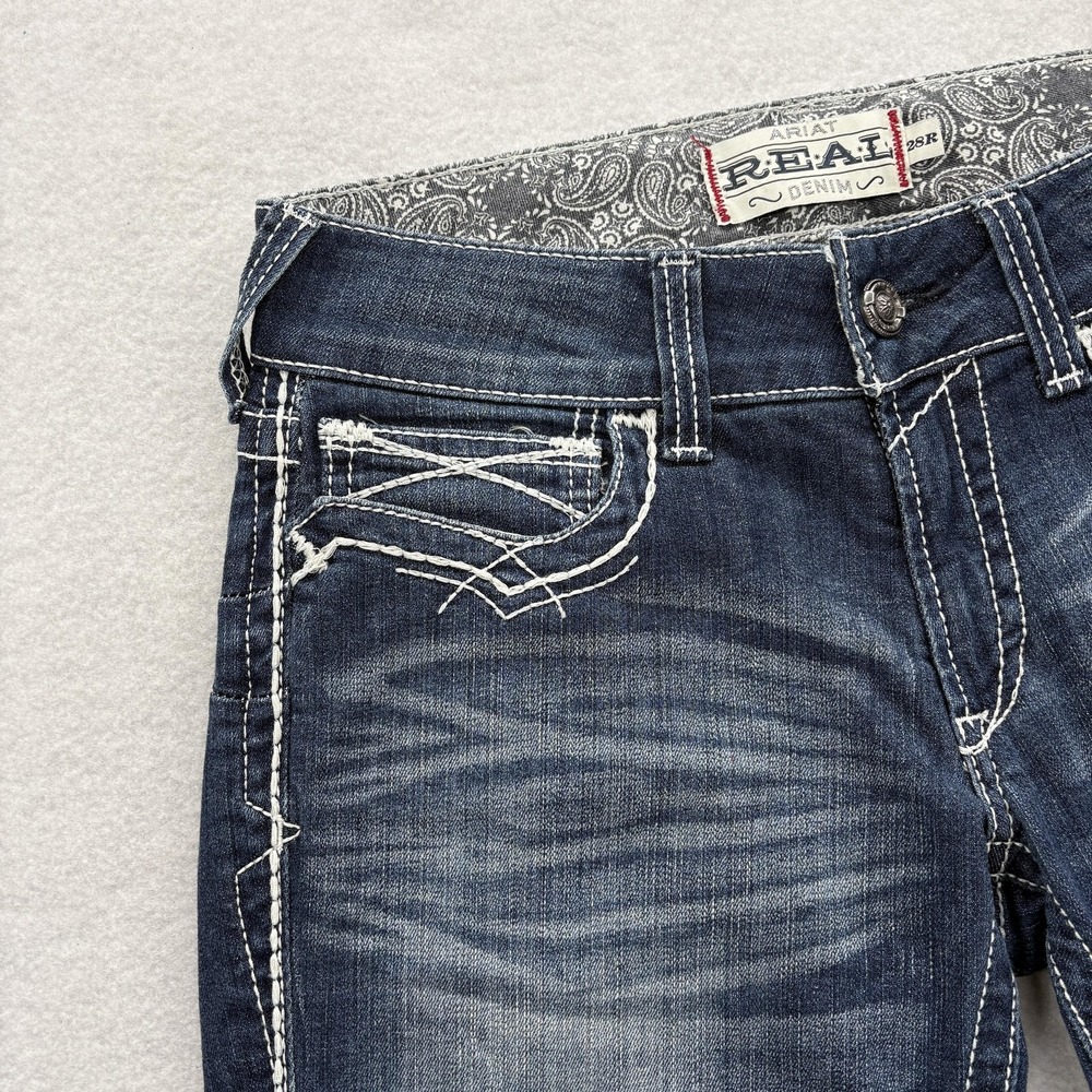 Women's ARIAT Blue Jeans - 28S - Picture 3 of 15